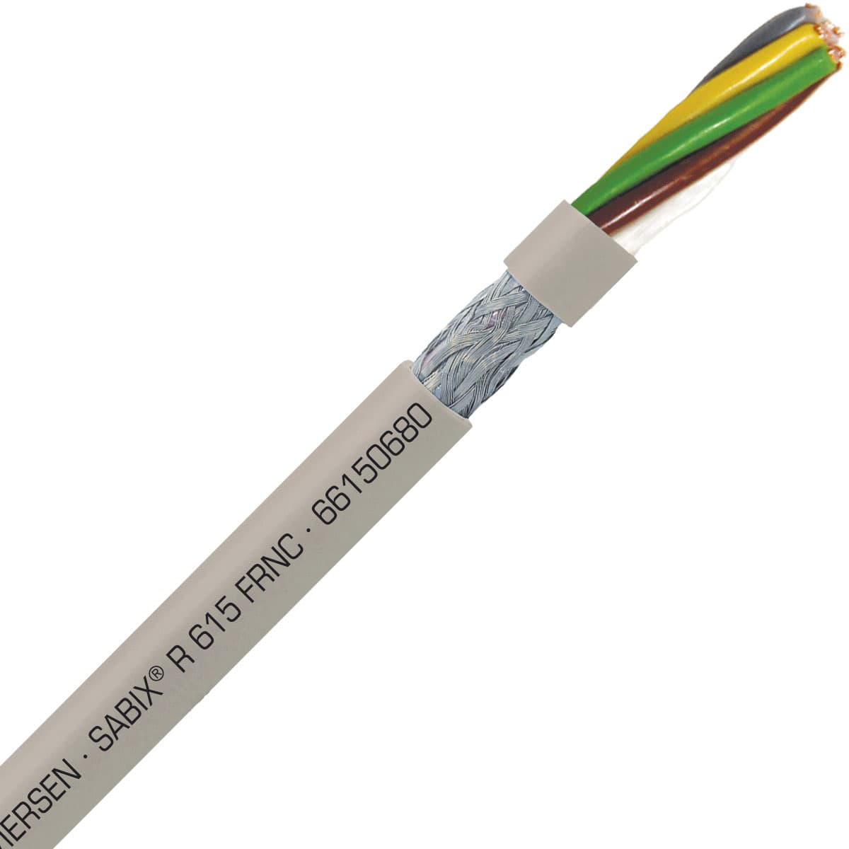 SAB 66150680 SABIX R 615 FRNC - 18 AWG/6c, shielded halogen-free flame retardant rail data cable, CE, RoHS SAB 66150680 SABIX R 615 FRNC - 18 AWG/6c, shielded halogen-free flame retardant rail data cable, CE, RoHS