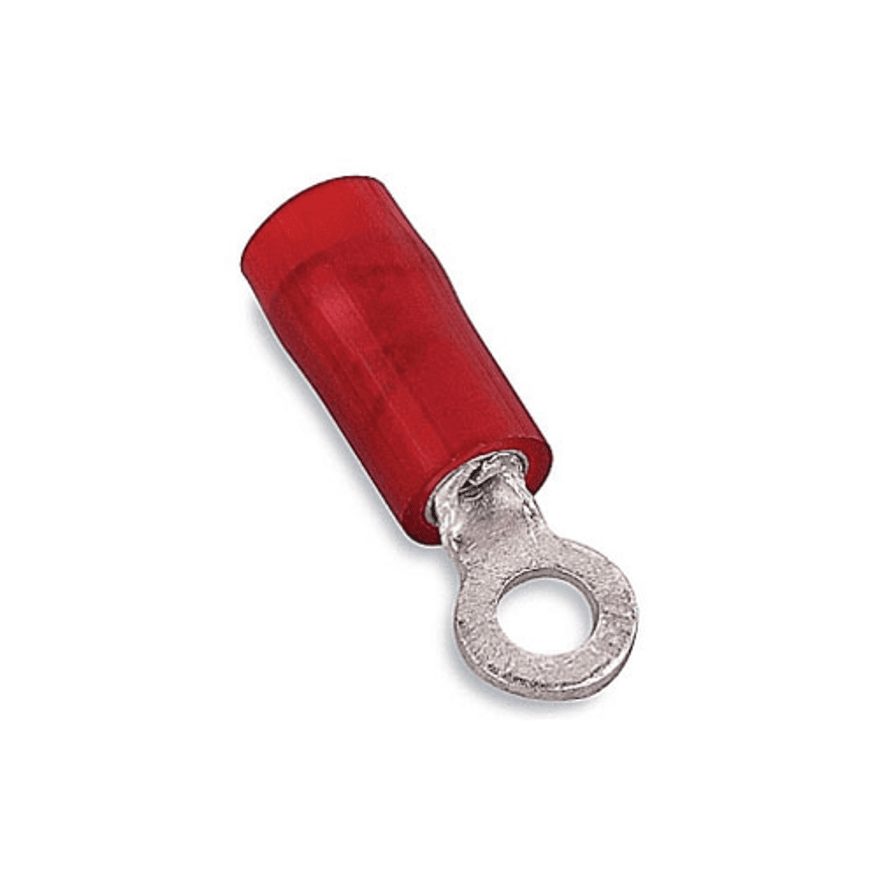 Thomas & Betts RA18-10 22 to 16 AWG, #10 Stud, 600 V, Red, Tin Plated Copper, Nylon Insulated, Electrical Thomas & Betts RA18-10 22 to 16 AWG, #10 Stud, 600 V, Red, Tin Plated Copper, Nylon Insulated, Electrical
