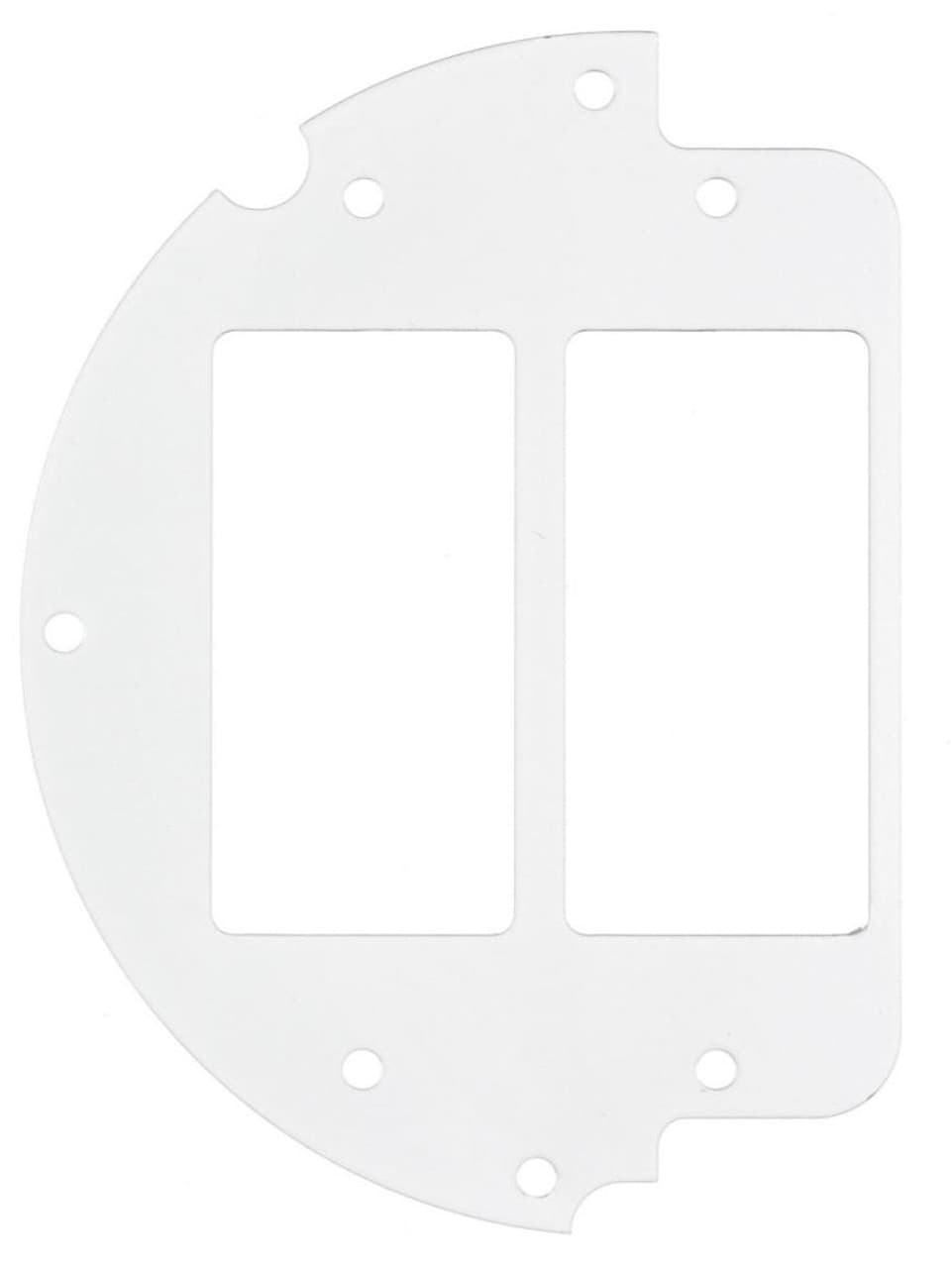 Hubbell S1R6SPW 6", Powder Coated White, Galvanized Steel, (1) Styleline Decorator Opening Hubbell S1R6SPW 6", Powder Coated White, Galvanized Steel, (1) Styleline Decorator Opening