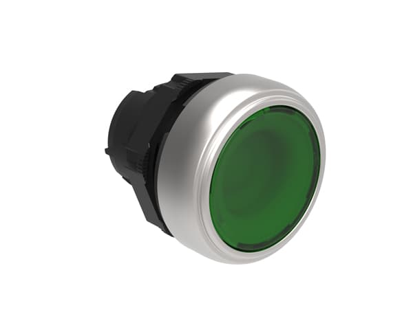 Lovato Electric LPCBL103 LPCBL103 Lovato - Illuminated button actuator, spring return dia: 22mm Platinum series chromed plastic, flush, green Lovato Electric LPCBL103 LPCBL103 Lovato - Illuminated button actuator, spring return dia: 22mm Platinum series chromed plastic, flush, green