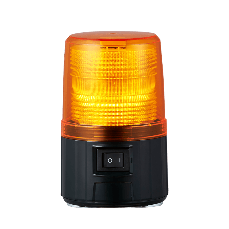 Patlite PFH-BT-Y 100mm Battery Operated LED Warning Light with Amber LED Patlite PFH-BT-Y 100mm Battery Operated LED Warning Light with Amber LED