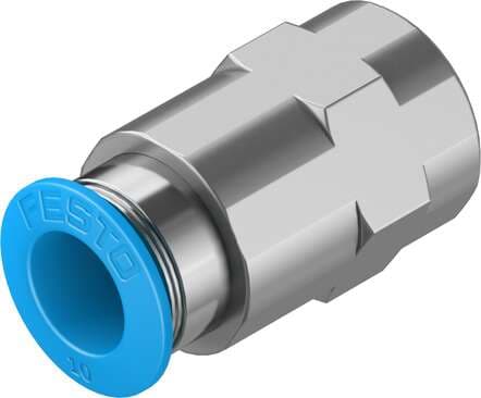 Festo 153028 push-in fitting QSF-1/4-10-B female thread with external hexagon. Size: Standard, Nominal size: 9 mm, Type of seal on screw-in stud: coating, Assembly position: Any, Container size: 10 Festo 153028 push-in fitting QSF-1/4-10-B female thread with external hexagon. Size: Standard, Nominal size: 9 mm, Type of seal on screw-in stud: coating, Assembly position: Any, Container size: 10