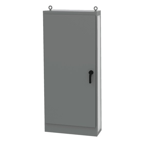 Hoffman AU84X4024BLP Universal Free-Stand, Both Sides Open, 84.13x39.76x24.13, Gray, Mild Steel Hoffman AU84X4024BLP Universal Free-Stand, Both Sides Open, 84.13x39.76x24.13, Gray, Mild Steel