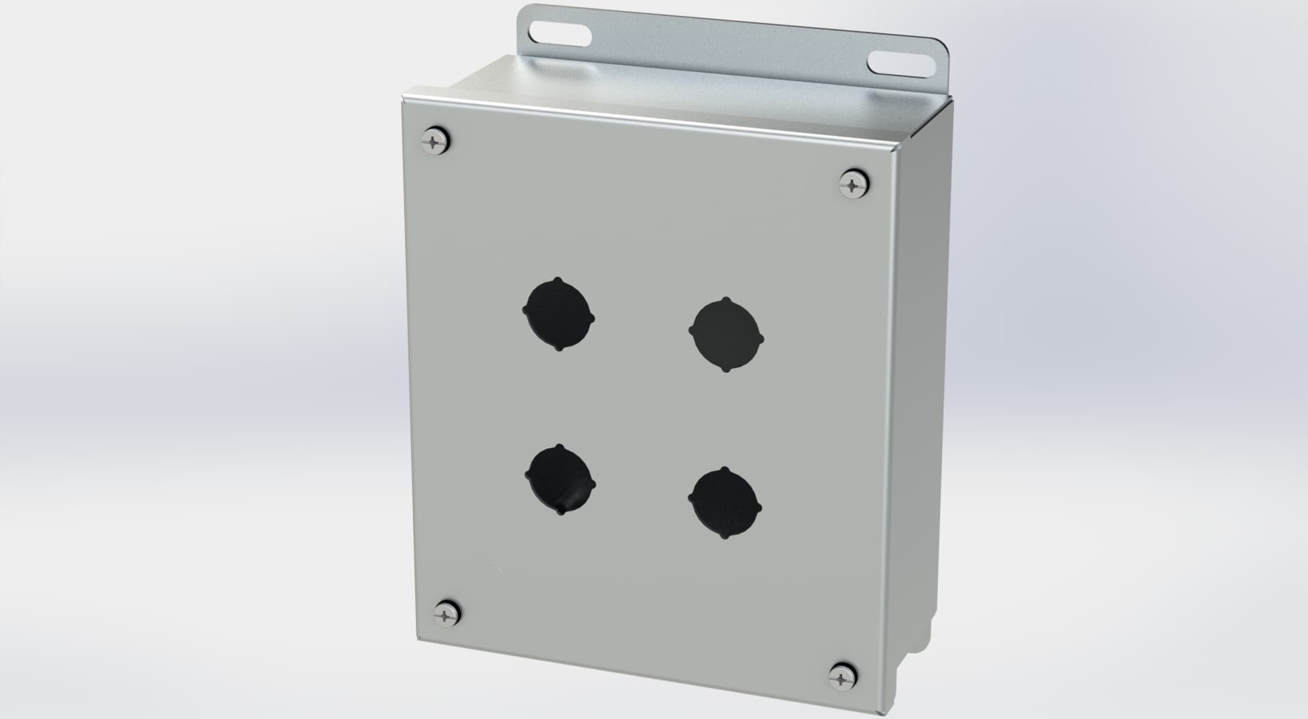 Saginaw Control SCE-4SPBSSI S.S. PB Enclosure, Height:7.25", Width:6.25", Depth:3.00", #4 brushed finish on all exterior surfaces. Saginaw Control SCE-4SPBSSI S.S. PB Enclosure, Height:7.25", Width:6.25", Depth:3.00", #4 brushed finish on all exterior surfaces.