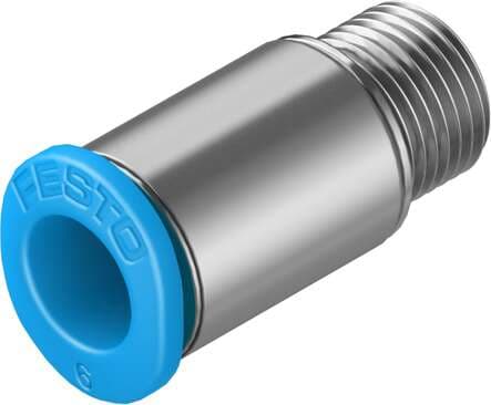Festo 153321 push-in fitting QSM-M7-6-I male thread with internal hexagon socket. Size: Mini, Nominal size: 4,1 mm, Type of seal on screw-in stud: Sealing ring, Assembly position: Any, Container size: 10 Festo 153321 push-in fitting QSM-M7-6-I male thread with internal hexagon socket. Size: Mini, Nominal size: 4,1 mm, Type of seal on screw-in stud: Sealing ring, Assembly position: Any, Container size: 10