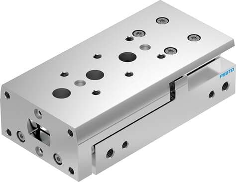Festo 8078843 mini slide DGST-10-50-E1A Stroke: 50 mm, Piston diameter: 10 mm, Operating mode of drive unit: Yoke, Cushioning: Elastomer cushioning, at both ends, stroke not adjustable, Assembly position: Any Festo 8078843 mini slide DGST-10-50-E1A Stroke: 50 mm, Piston diameter: 10 mm, Operating mode of drive unit: Yoke, Cushioning: Elastomer cushioning, at both ends, stroke not adjustable, Assembly position: Any