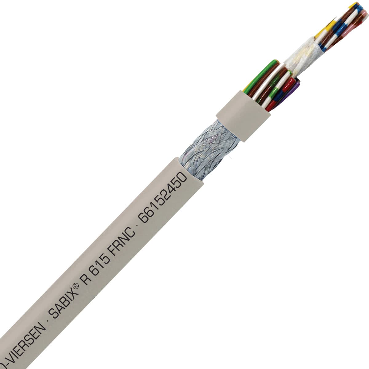 SAB 66152450 SABIX R 615 FRNC - 20 AWG/24c, shielded halogen-free flame retardant rail data cable, CE, RoHS SAB 66152450 SABIX R 615 FRNC - 20 AWG/24c, shielded halogen-free flame retardant rail data cable, CE, RoHS