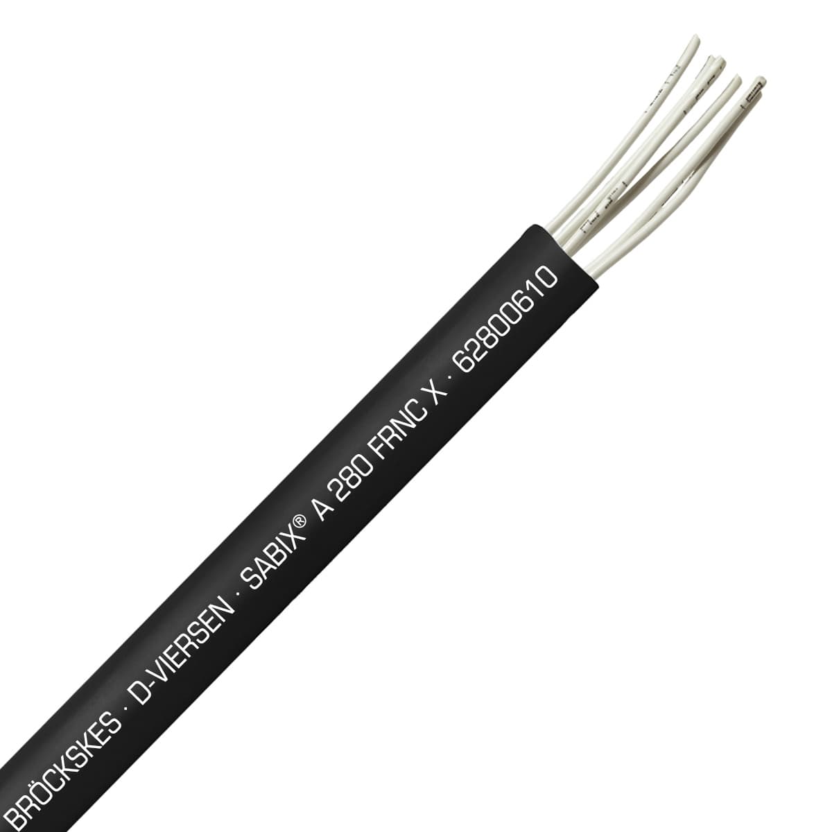 SAB 62800610 SABIX A 280 FRNC X - 18 AWG/6c, halogen-free flame retardant wiring/control cable, CE, RoHS SAB 62800610 SABIX A 280 FRNC X - 18 AWG/6c, halogen-free flame retardant wiring/control cable, CE, RoHS