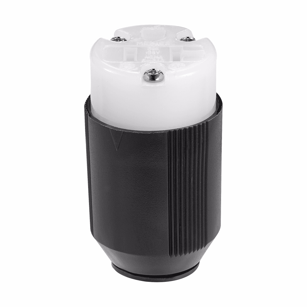 Eaton 5369N 5369N Eaton - Eaton Arrow Hart auto grip straight blade connector, #16-12 AWG, 20A, Industrial, 125V, Back wire, Black and white, Brass, Nylon, 5-20R, Two-pole, three-wire, grounding, Screw, Nylon, Core pack Eaton 5369N 5369N Eaton - Eaton Arrow Hart auto grip straight blade connector, #16-12 AWG, 20A, Industrial, 125V, Back wire, Black and white, Brass, Nylon, 5-20R, Two-pole, three-wire, grounding, Screw, Nylon, Core pack