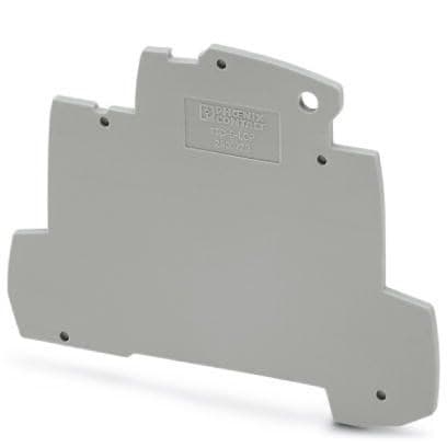 Phoenix Contact 2908729 End cover for terminating a row of TERMITRAB complete TTC-6... terminal blocks Phoenix Contact 2908729 End cover for terminating a row of TERMITRAB complete TTC-6... terminal blocks