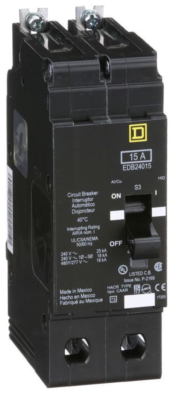 EDB24015 Part Image. Manufactured by Schneider Electric.