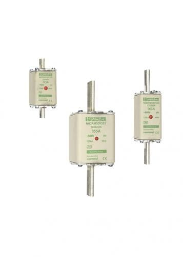 Mersen E232511 NH fuse-link aM, 500VAC, size 1, 125A double indicator/live tags Mersen E232511 NH fuse-link aM, 500VAC, size 1, 125A double indicator/live tags