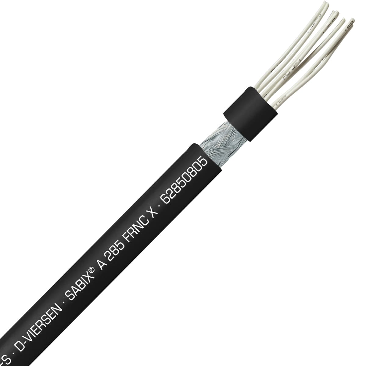 SAB 62850805 SABIX A 285 FRNC X - 20 AWG/8c, shielded halogen-free flame retardant control cable, CE, RoHS SAB 62850805 SABIX A 285 FRNC X - 20 AWG/8c, shielded halogen-free flame retardant control cable, CE, RoHS