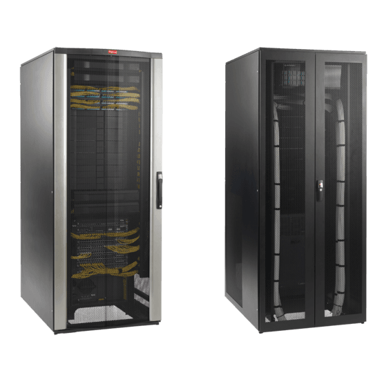 Hoffman PNS24811B ProLine Network Switch Cabinet, 2400x800x1100mm, Black, Steel, With Sides Hoffman PNS24811B ProLine Network Switch Cabinet, 2400x800x1100mm, Black, Steel, With Sides