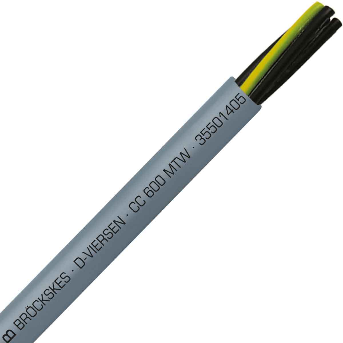 SAB 35501405 CC 600 MTW - 14 AWG/5c, oil resistant PVC flexible control cable, UL, CSA, CE, RoHS SAB 35501405 CC 600 MTW - 14 AWG/5c, oil resistant PVC flexible control cable, UL, CSA, CE, RoHS