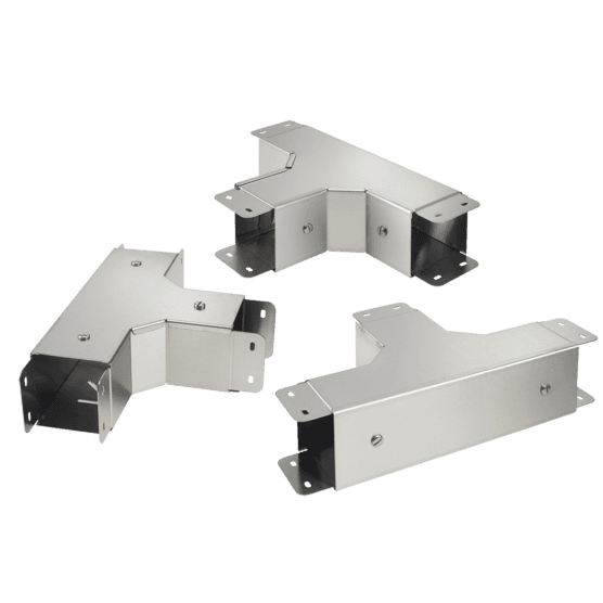 Hoffman CT22TOCSS 90-Degree Tee, 2.00x2.00, SS Type 304, Outside Cover Hoffman CT22TOCSS 90-Degree Tee, 2.00x2.00, SS Type 304, Outside Cover