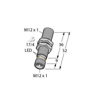 Turck BI4U-EM12WD-AP6X-H1141 BI4U-EM12WD-AP6X-H1141 Turck - BI4U-EM12WD-AP6X-H1141 Inductive Sensor, For the Food Industry Turck BI4U-EM12WD-AP6X-H1141 BI4U-EM12WD-AP6X-H1141 Turck - BI4U-EM12WD-AP6X-H1141 Inductive Sensor, For the Food Industry