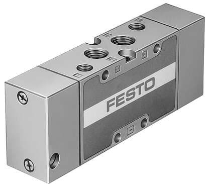 Festo 30988 pneumatic valve J-5-1/8-B 5/2-way valve, bistable, pneumatically operated Valve function: 5/2 bistable, Type of actuation: pneumatic, Width: 26 mm, Standard nominal flow rate: 1000 l/min, Operating pressure: -0,9 - 10 bar Festo 30988 pneumatic valve J-5-1/8-B 5/2-way valve, bistable, pneumatically operated Valve function: 5/2 bistable, Type of actuation: pneumatic, Width: 26 mm, Standard nominal flow rate: 1000 l/min, Operating pressure: -0,9 - 10 bar
