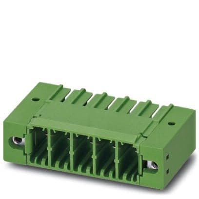 Phoenix Contact 1720819 PCB headers, nominal cross section: 6 mm², color: green, nominal current: 41 A, rated voltage (III/2): 630 V, contact surface: Tin, type of contact: Male connector, number of potentials: 4, number of rows: 1, number of positions: 4, number of connections Phoenix Contact 1720819 PCB headers, nominal cross section: 6 mm², color: green, nominal current: 41 A, rated voltage (III/2): 630 V, contact surface: Tin, type of contact: Male connector, number of potentials: 4, number of rows: 1, number of positions: 4, number of connections