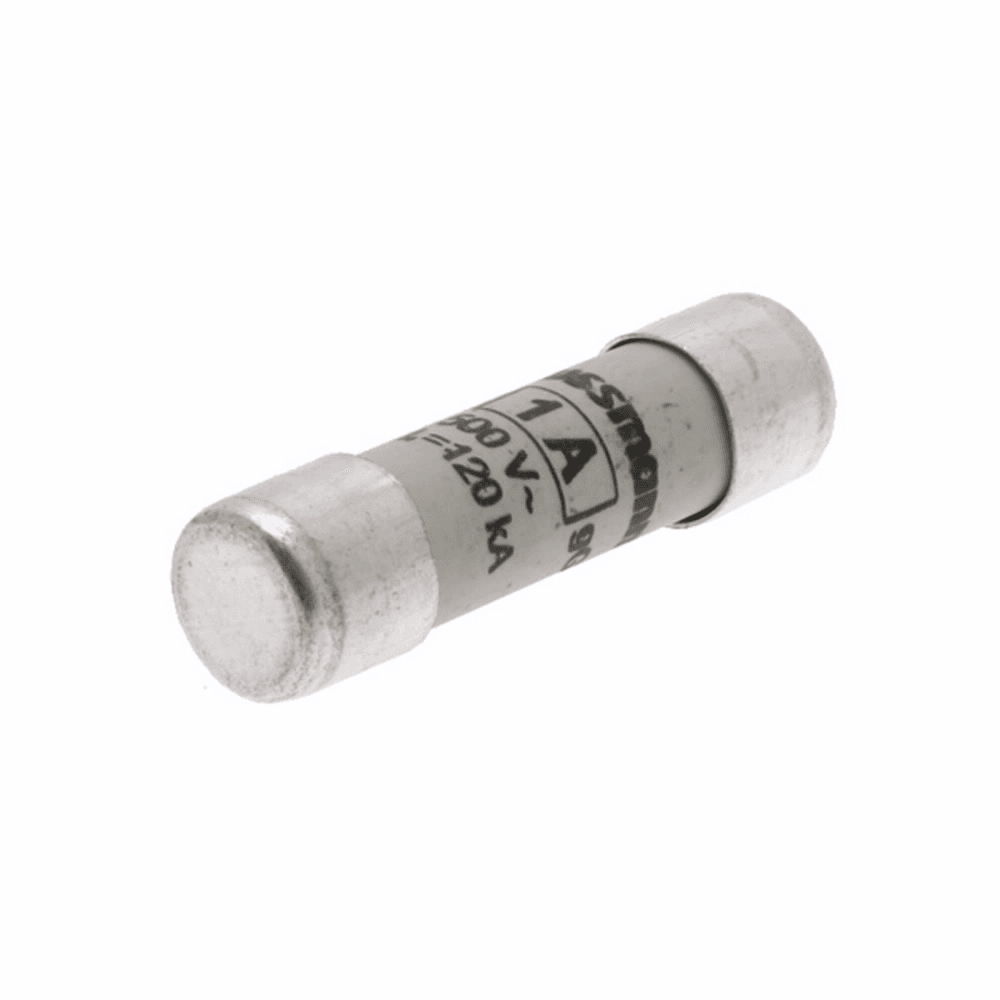 Cooper Bussmann C10G1 C10G1 Cooper Bussmann - Eaton Bussmann series low voltage cylindrical fuse, 500V, 1A, CHM fuse holder, fuse, Ferrule end X ferrule end, Class C gL/gG, Cylindrical, Ceramic body, Silver-plated copper endcap Cooper Bussmann C10G1 C10G1 Cooper Bussmann - Eaton Bussmann series low voltage cylindrical fuse, 500V, 1A, CHM fuse holder, fuse, Ferrule end X ferrule end, Class C gL/gG, Cylindrical, Ceramic body, Silver-plated copper endcap