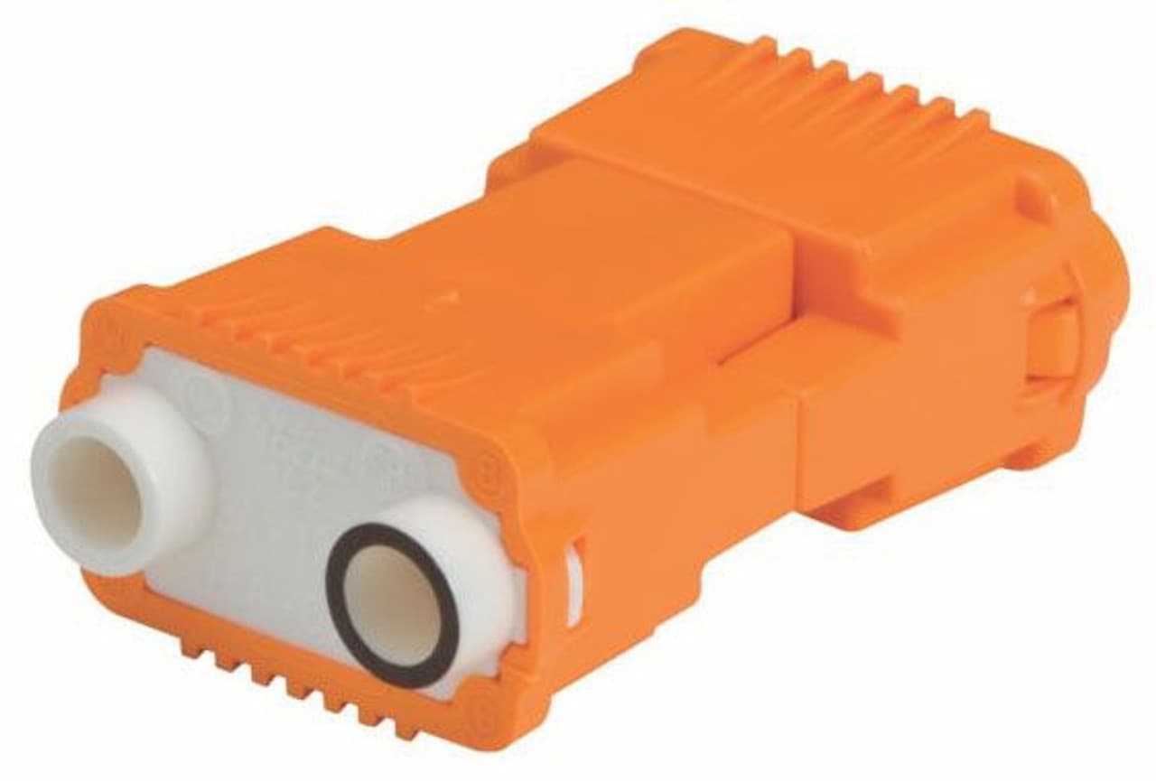 Ideal Industries 30-372 600 V, 1000 V Lighting Fixture/Sign, 6 A, 18 to 12 AWG Solid, 112 to 4 AWG Stranded, Orange, Copper Alloy Contact, Nylon, 2-Port, Luminaire Disconnect (25 per Card) Ideal Industries 30-372 600 V, 1000 V Lighting Fixture/Sign, 6 A, 18 to 12 AWG Solid, 112 to 4 AWG Stranded, Orange, Copper Alloy Contact, Nylon, 2-Port, Luminaire Disconnect (25 per Card)
