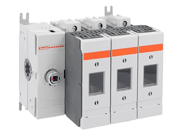 Lovato Electric GMFJ060C03 GMFJ060C03 Lovato - Three-pole disconnect switch with fuse holder (UL98). 60A. J UL fuse type. Left command pole Lovato Electric GMFJ060C03 GMFJ060C03 Lovato - Three-pole disconnect switch with fuse holder (UL98). 60A. J UL fuse type. Left command pole