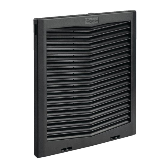 Hoffman HG1300403 HG Filter Fan Exhaust Grilles, fits HF13 fans, 13-inch, IP54, Black Hoffman HG1300403 HG Filter Fan Exhaust Grilles, fits HF13 fans, 13-inch, IP54, Black
