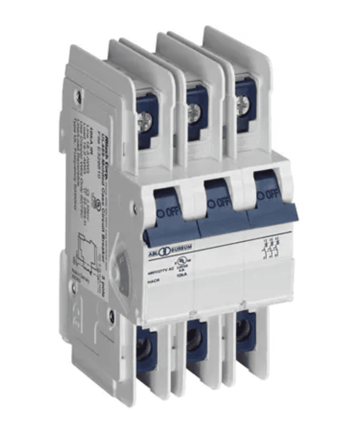 Altech Corp. 3D16UL Circuit Breaker 16A, 3 Pole, 480Y/277V AC, UL489 Altech Corp. 3D16UL Circuit Breaker 16A, 3 Pole, 480Y/277V AC, UL489