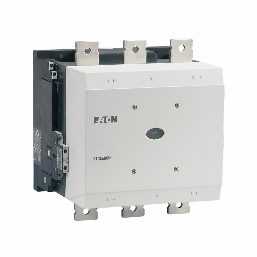 Eaton XTCE820N22C XTCE820N22C Eaton - Eaton XT IEC contactor, 820A, 250 Vac 40 Hz, 500 Vac 60 Hz, 2NO-2NC, 820A, Frame N, 250 mm, 40-60 Hz, 290, 350, 700, 860 hp (3PH @200, 230, 460, 575 V), Three-pole, Non-reversing, 1225, , Screw terminals, FVNR Eaton XTCE820N22C XTCE820N22C Eaton - Eaton XT IEC contactor, 820A, 250 Vac 40 Hz, 500 Vac 60 Hz, 2NO-2NC, 820A, Frame N, 250 mm, 40-60 Hz, 290, 350, 700, 860 hp (3PH @200, 230, 460, 575 V), Three-pole, Non-reversing, 1225, , Screw terminals, FVNR