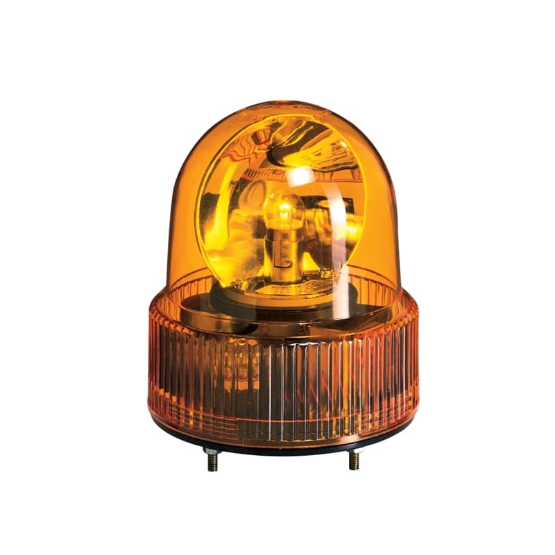 Patlite SKHB-12A-Y 118mm rotating beacon, alarm, incandescent bulb, DC12V, amber. SPECIAL ORDER Patlite SKHB-12A-Y 118mm rotating beacon, alarm, incandescent bulb, DC12V, amber. SPECIAL ORDER