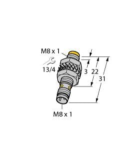 Turck NI3-EG08K-Y1-V1130 NI3-EG08K-Y1-V1130 Turck - NI3-EG08K-Y1-V1130 Inductive Sensor Turck NI3-EG08K-Y1-V1130 NI3-EG08K-Y1-V1130 Turck - NI3-EG08K-Y1-V1130 Inductive Sensor