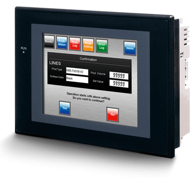 Omron NS10-TV00-V2 NS10-TV00-V2, Standard Programmable Terminal/HMI, HMI type: Dedicated Standard HMI, Ladder Monitor: Yes, Memory Card Type: Compact Flash Omron NS10-TV00-V2 NS10-TV00-V2, Standard Programmable Terminal/HMI, HMI type: Dedicated Standard HMI, Ladder Monitor: Yes, Memory Card Type: Compact Flash