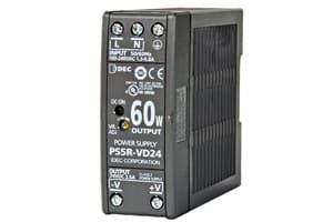 Idec PS5R-VD24 Power Supply 60W 24VDC DIN, 24V Output 60W 2.5A, Universal Inputs: 85-264VAC or 100-370VDC, 5 year warranty Idec PS5R-VD24 Power Supply 60W 24VDC DIN, 24V Output 60W 2.5A, Universal Inputs: 85-264VAC or 100-370VDC, 5 year warranty