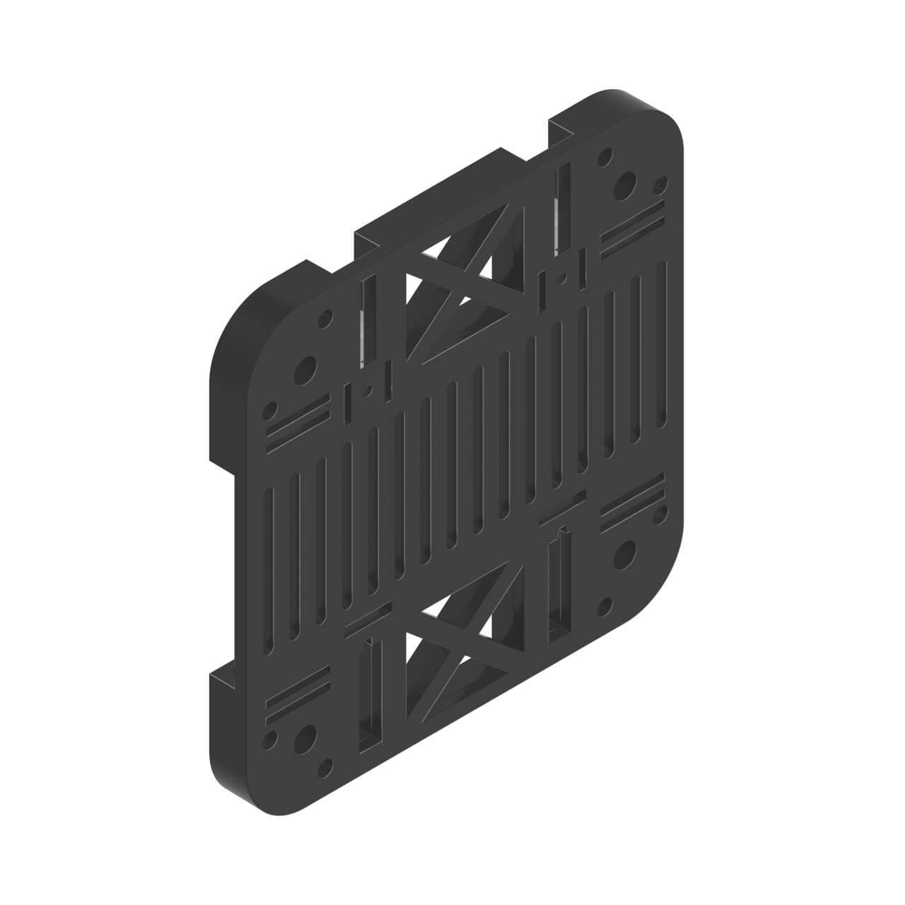 Banner SMBDX80DIN Bracket: DIN Rail Assembly; For DX80 Banner SMBDX80DIN Bracket: DIN Rail Assembly; For DX80