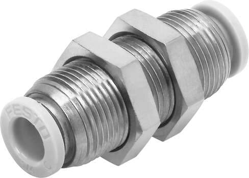 Festo 564748 push-in bulkhead connector QBS-5/32T-U Size: Standard, Nominal size: 0,118 ", Assembly position: Any, Design structure: Push/pull principle, Operating pressure complete temperature range: -13,8 - 145 Psi Festo 564748 push-in bulkhead connector QBS-5/32T-U Size: Standard, Nominal size: 0,118 ", Assembly position: Any, Design structure: Push/pull principle, Operating pressure complete temperature range: -13,8 - 145 Psi
