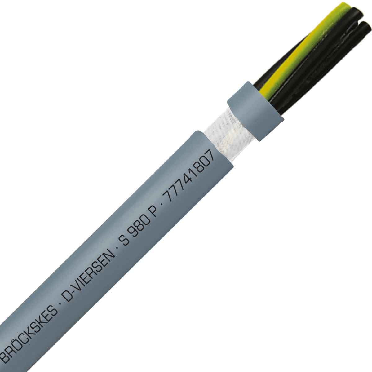 SAB 77741807 S 980 P - 18 AWG/7c, high speed continuous flex heavy duty halogen-free PUR control cable, UL, CSA, CE, RoHS SAB 77741807 S 980 P - 18 AWG/7c, high speed continuous flex heavy duty halogen-free PUR control cable, UL, CSA, CE, RoHS