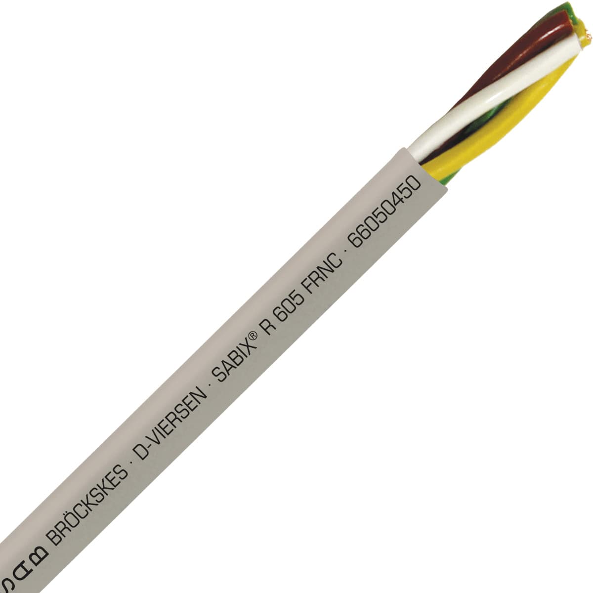 SAB 66050450 SABIX R 605 FRNC - 20 AWG/4c, halogen-free flame retardant rail data cable, CE, RoHS SAB 66050450 SABIX R 605 FRNC - 20 AWG/4c, halogen-free flame retardant rail data cable, CE, RoHS