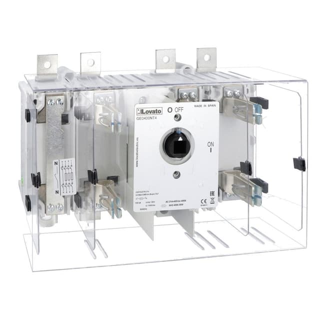 GE0630NT4 Part Image. Manufactured by Lovato Electric.