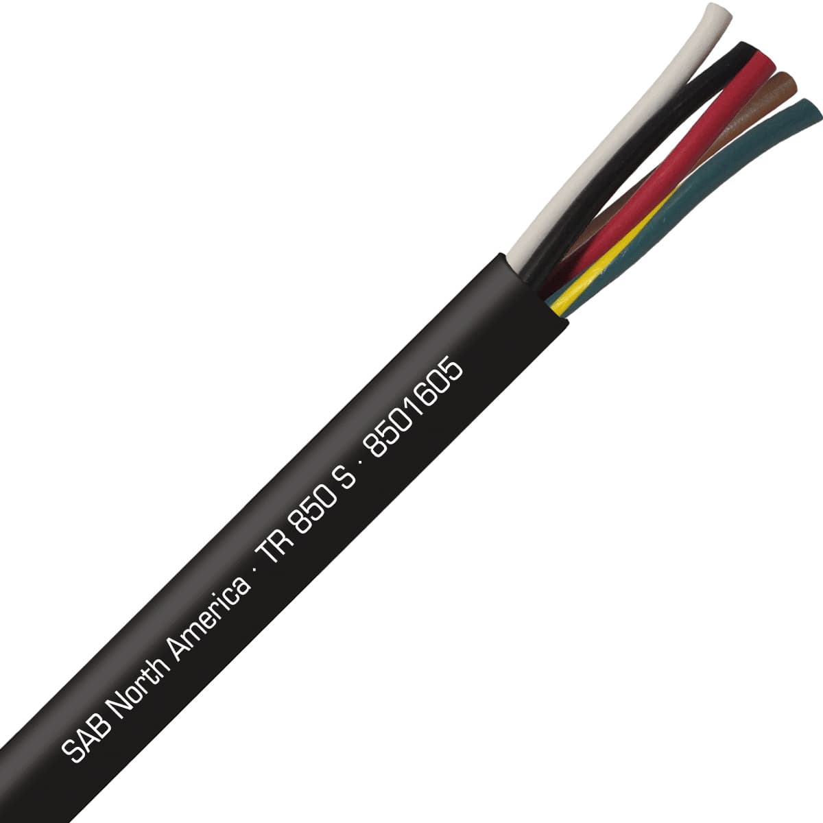 SAB 8501605 TR 850 S - 16 AWG/5c, UV and oil resistant 90°C flexible tray and flexible cord cable, UL, CSA, CE, RoHS SAB 8501605 TR 850 S - 16 AWG/5c, UV and oil resistant 90°C flexible tray and flexible cord cable, UL, CSA, CE, RoHS