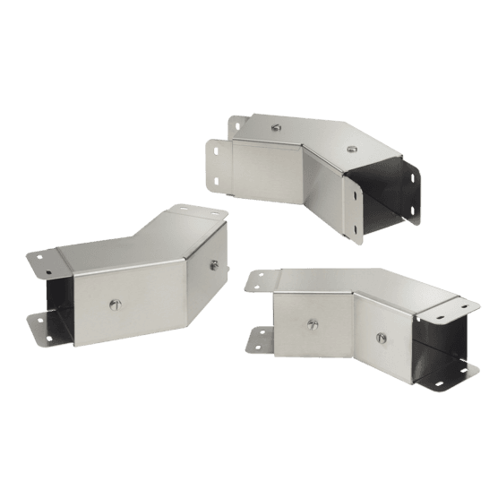 Hoffman CT22EFC45SS 45-Degree Elbows, 2.00x2.00, SS Type 304, Top Cover Hoffman CT22EFC45SS 45-Degree Elbows, 2.00x2.00, SS Type 304, Top Cover