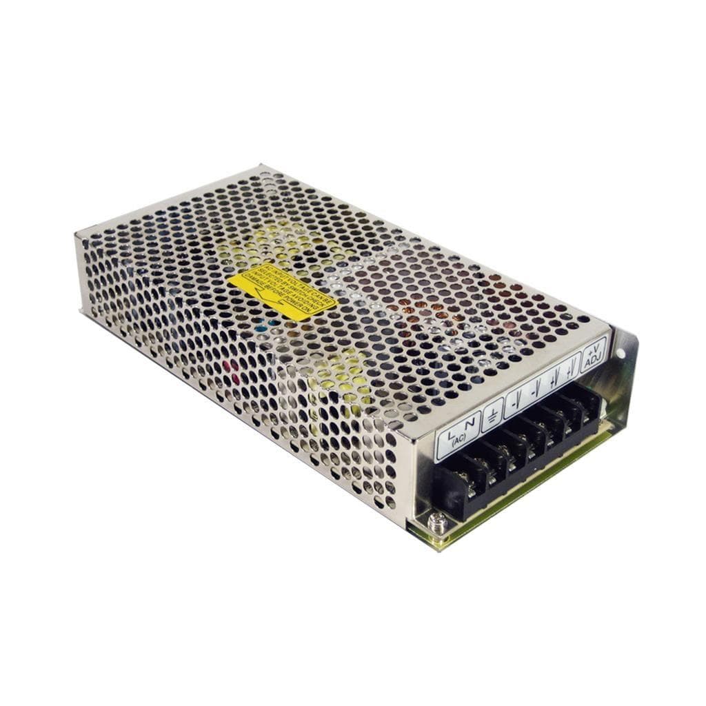 MEAN WELL SE-100-12 AC-DC Enclosed power supply; Output 12Vdc at 8.5A; PFC; SE-100-12 is succeeded by LRS-100-12. MEAN WELL SE-100-12 AC-DC Enclosed power supply; Output 12Vdc at 8.5A; PFC; SE-100-12 is succeeded by LRS-100-12.