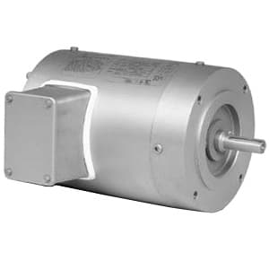 Baldor Electric Company VESSWDM3710T AC Motor; 7.5HP Power; 230/460VAC at 60HZ Voltage; 3 Phase; 1800RPM Speed; 213TC Frame; TEFC Enclosure; Footless Mounting; Stainless Steel Baldor Electric Company VESSWDM3710T AC Motor; 7.5HP Power; 230/460VAC at 60HZ Voltage; 3 Phase; 1800RPM Speed; 213TC Frame; TEFC Enclosure; Footless Mounting; Stainless Steel