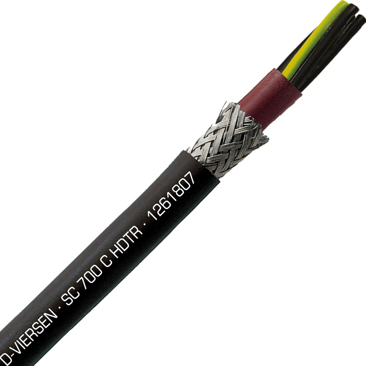 SAB 1261807 SC 700 C HDTR - 18 AWG/7c, shielded halogen-free high temperature silicone cable, UL, CSA, CE, RoHS SAB 1261807 SC 700 C HDTR - 18 AWG/7c, shielded halogen-free high temperature silicone cable, UL, CSA, CE, RoHS