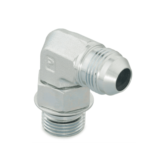 Parker Hannifin 6 C5OX-S PARKER - 6 C5OX-S, Triple-Lok® 37° Flare JIC Tube Fitting, 90° Elbow, Conn 1 - 3/8 inch, (10 mm), Male 37° Flare, Conn 2 - 9/16-18 inch, Male SAE-ORB, steel Parker Hannifin 6 C5OX-S PARKER - 6 C5OX-S, Triple-Lok® 37° Flare JIC Tube Fitting, 90° Elbow, Conn 1 - 3/8 inch, (10 mm), Male 37° Flare, Conn 2 - 9/16-18 inch, Male SAE-ORB, steel