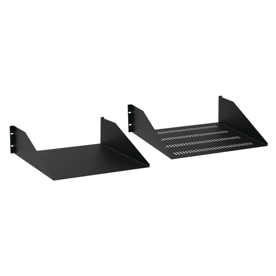 Hoffman EMS1922 Rack-Mount Steel Shelf, 19.00x22.00, Black, Steel, Solid Hoffman EMS1922 Rack-Mount Steel Shelf, 19.00x22.00, Black, Steel, Solid