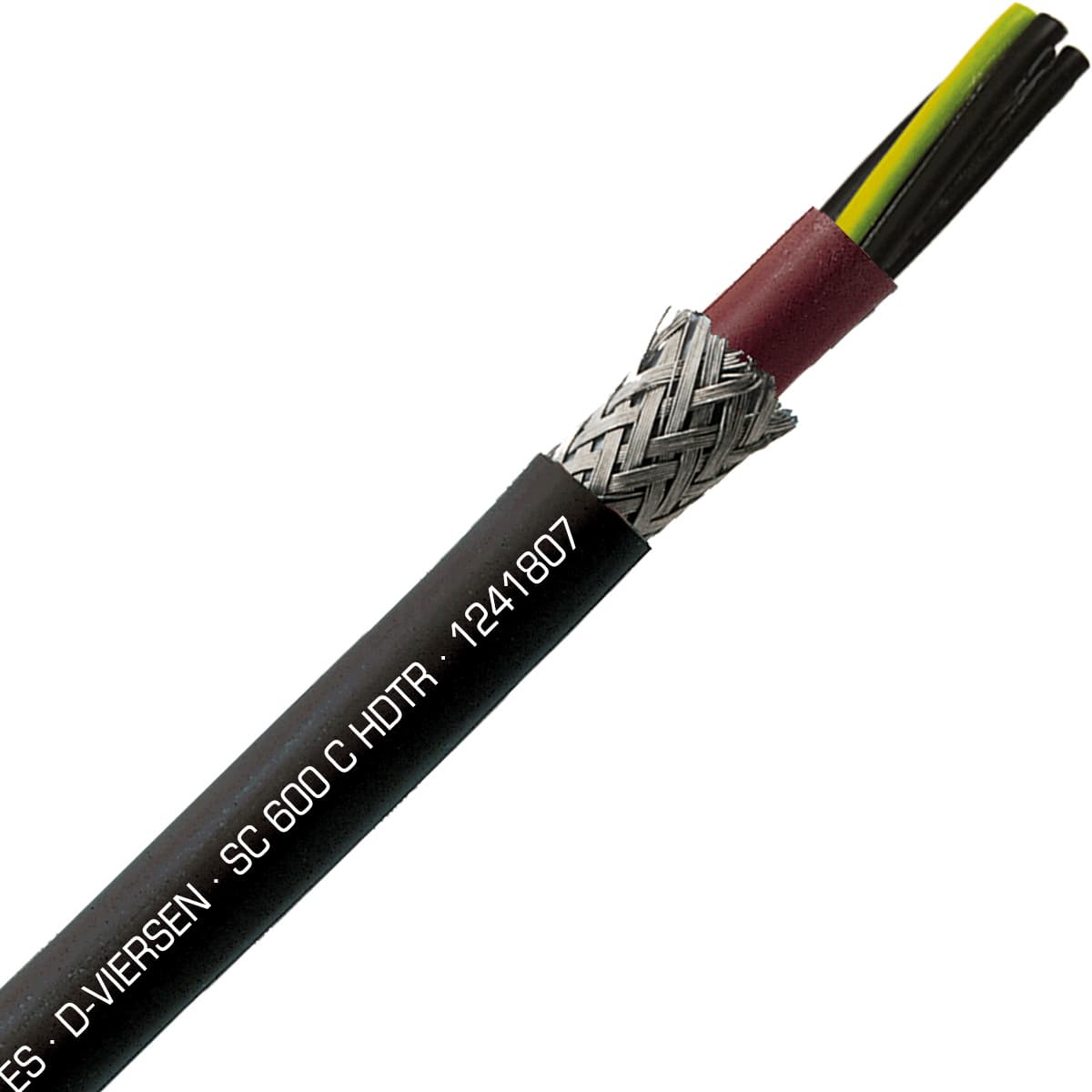 SAB 1241807 SC 600 C HDTR - 18 AWG/7c, shielded halogen free high temperature silicone cable, UL, CSA, CE, RoHS SAB 1241807 SC 600 C HDTR - 18 AWG/7c, shielded halogen free high temperature silicone cable, UL, CSA, CE, RoHS