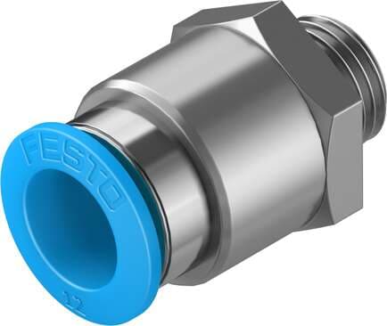 Festo 186350 push-in fitting QS-G1/4-12 male thread with external hexagon. Size: Standard, Nominal size: 8,5 mm, Type of seal on screw-in stud: Sealing ring, Assembly position: Any, Container size: 10 Festo 186350 push-in fitting QS-G1/4-12 male thread with external hexagon. Size: Standard, Nominal size: 8,5 mm, Type of seal on screw-in stud: Sealing ring, Assembly position: Any, Container size: 10