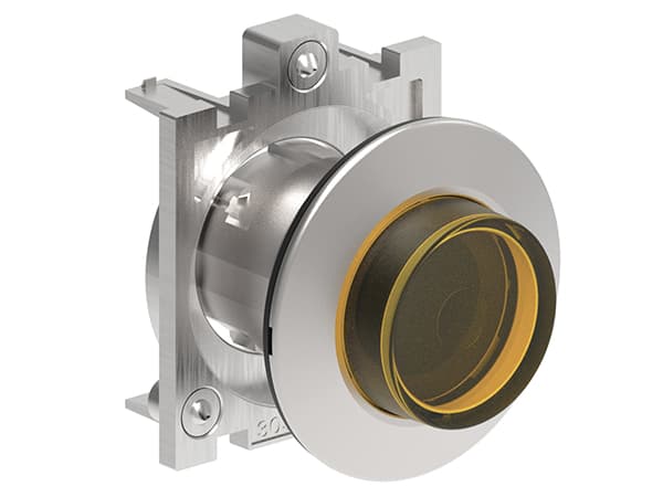 Lovato Electric LPFQL205 LPFQL205 Lovato - Illuminated Push-Push button actuator dia: 30mm Platinum series flat metal, extended. Push ON-Push OFF, yellow Lovato Electric LPFQL205 LPFQL205 Lovato - Illuminated Push-Push button actuator dia: 30mm Platinum series flat metal, extended. Push ON-Push OFF, yellow
