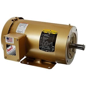 Baldor Electric Company CEM3558T Alternating Current Motor; General Purpose; 2HP; 145TC Frame Size; 1800 Sync RPM; 230/460 Voltage; AC; TEFC Enclosure; NEMA Frame Profile; Three Phase; 60 Hertz; C-Face and Foot Mounted; Base; 7/8" Shaft Diameter; 3-1/2" Base to Center of Shaft; 14.71" Ov Baldor Electric Company CEM3558T Alternating Current Motor; General Purpose; 2HP; 145TC Frame Size; 1800 Sync RPM; 230/460 Voltage; AC; TEFC Enclosure; NEMA Frame Profile; Three Phase; 60 Hertz; C-Face and Foot Mounted; Base; 7/8" Shaft Diameter; 3-1/2" Base to Center of Shaft; 14.71" Ov