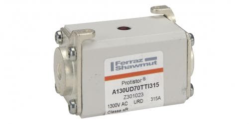 Mersen Z301023 Z301023 Mersen - Square Body High-Speed Fuse Protistor® Size 70 aR 1200VAC IEC 1300VAC UL 315A With Striker Flush ends UNC threads Mersen Z301023 Z301023 Mersen - Square Body High-Speed Fuse Protistor® Size 70 aR 1200VAC IEC 1300VAC UL 315A With Striker Flush ends UNC threads